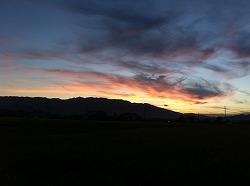 きれいな夕焼け